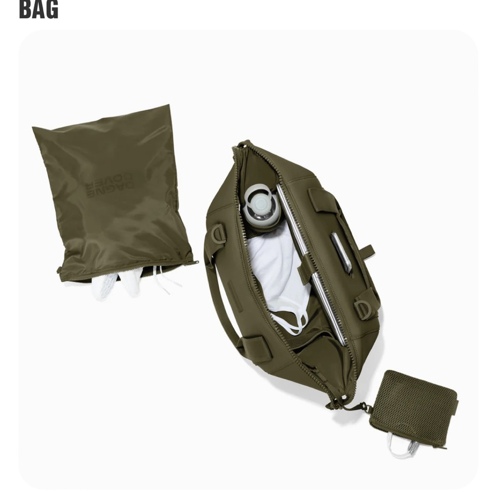 Danger Dover - Landon Neoprene Carryall Bag (Medium) Dark Moss Color - Picture 5 of 14
